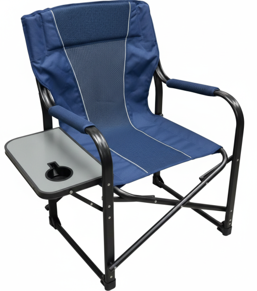 Стул со складным столиком 53х41х94 см, синий CM-008 CN