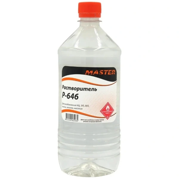 Растворитель Master 646 ГОСТ 18188-72 0,9 л