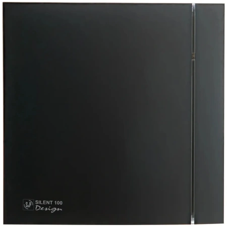 Вентилятор Soler palau silent-100 cz matt black design-4c (220-240v 50hz) RE