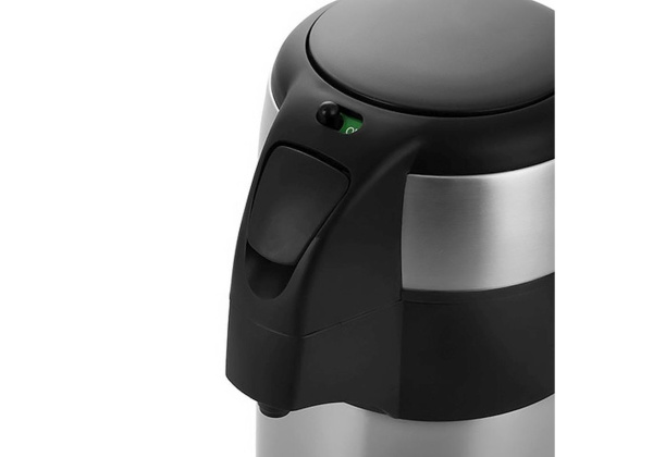 Термос Арктика 501-3500 с пневмонасосом вакуумный 3500 мл серебристый