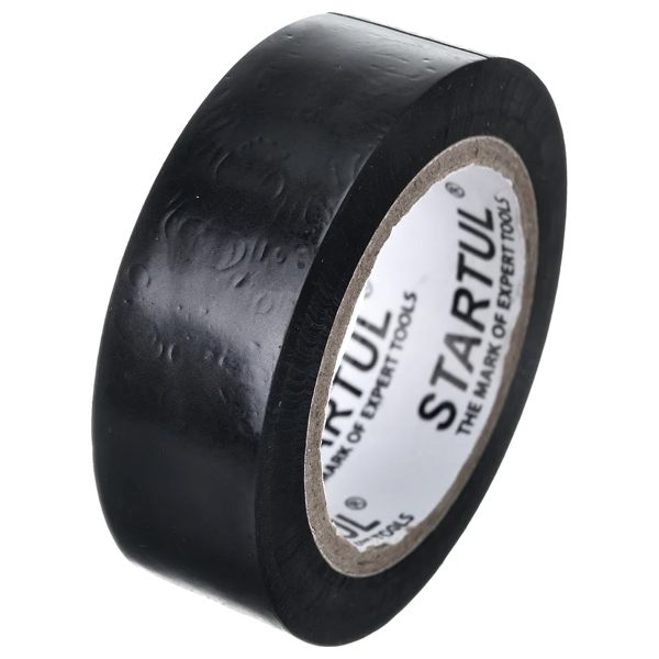 Изолента ПВХ 18ммх10м черная STARTUL PROFI (ST9047-1), арт.ST9047-1