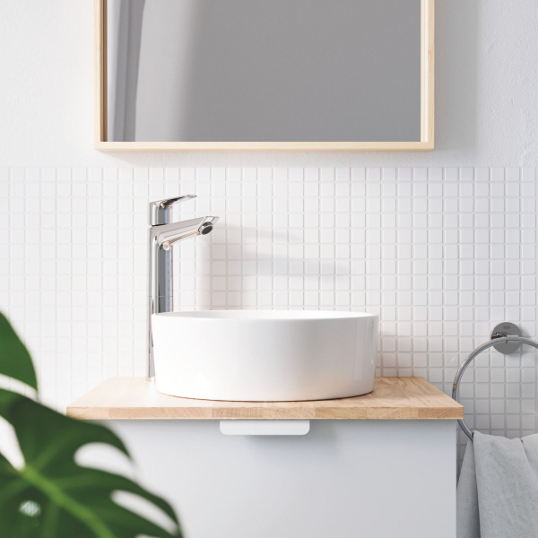 Смеситель д/р  Grohe Start Edge размер XL, EcoJoy и ограничитель температуры, наж арт.23777001 Смеситель д/р  Grohe Start Edge размер XL, EcoJoy и ограничитель температуры, наж арт.23777001