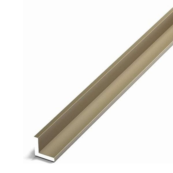 Профиль ГОСТ Уголок равносторонний 25*25мм (1,2) 2м анод-бронза