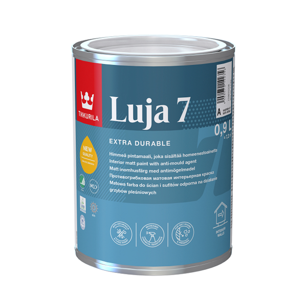 Краска экстра-стойкая LUJA 7 A мат 0,9л Краска экстра-стойкая LUJA 7 A мат 0,9л