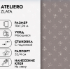 Обои Ateliero 585448 Zlata винил горячего тиснения на флиз. Основе (10,05*1,06)(6)
