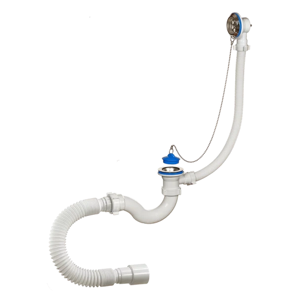 Сифон Орио для ванны S-образ. г/труб.А-40089