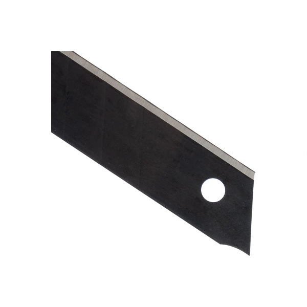 Лезвия, 18 мм, сталь SK4 - 0,5 мм, супер острые, 5 штук// Denzel