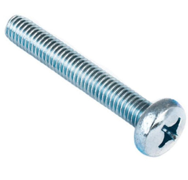 Винт пкр. DIN 7985 М8x40 (белый цинк 6 шт)