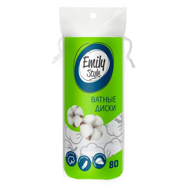 Диски ватные ARVITEX Emily Style 80шт 976801