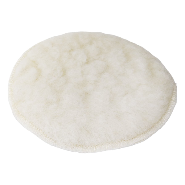 Полировальная насадка ЗУБР "ЭКСПЕРТ" из натурального меха на липучке, 150мм