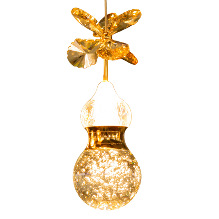 Люстра LED 5821-5 60Вт  - 450мм Золото