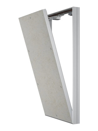 Люк ревизионный D Ceramo 300х600 скрыт.монтаж съемный алюминий EVECS