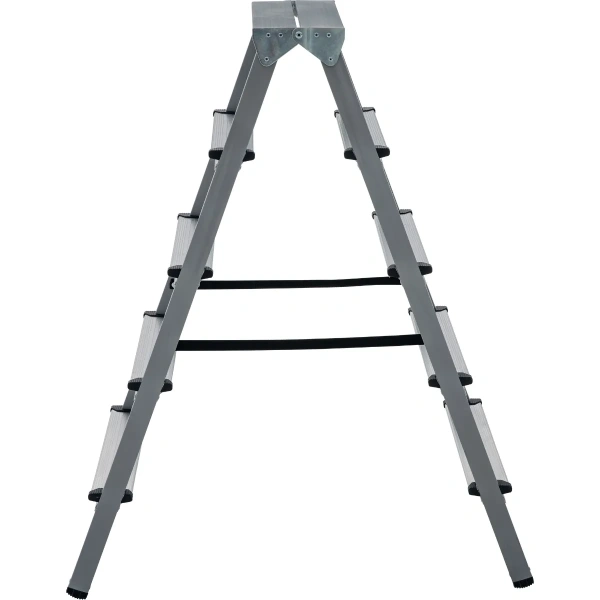 Стремянка ст./ал. двухсторонняя Новая Высота NV 1140, 2х5 ступ. 80 мм