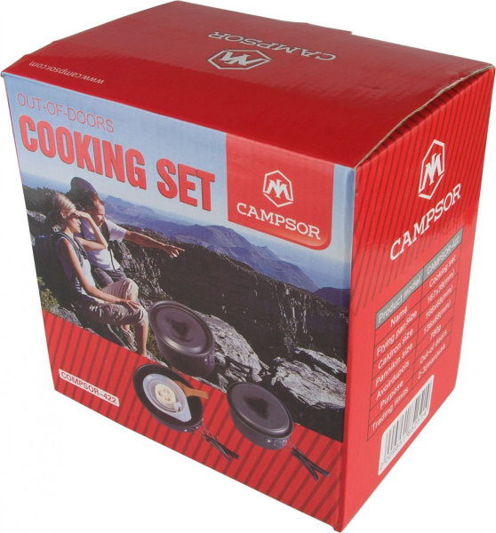 Набор походной посуды BL422 PRC