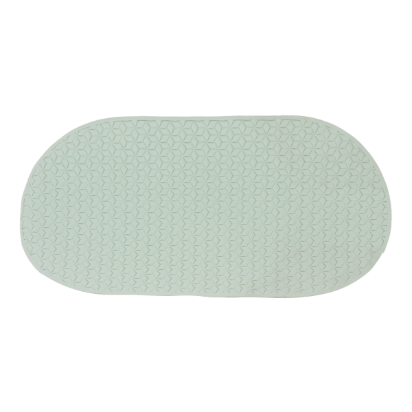 Коврик для ванной Sanitary 68x38 см на присосках мята 0855 CN