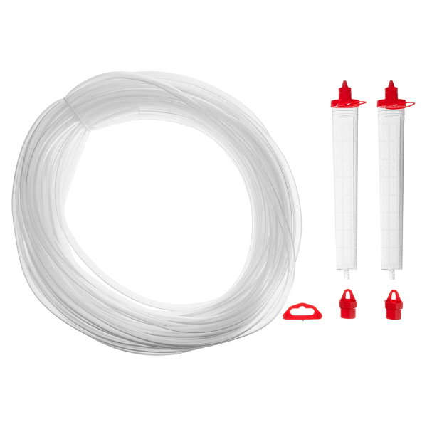 Гидроуровень,удлиненная колба, рельефная градуировка, 25м// Matrix