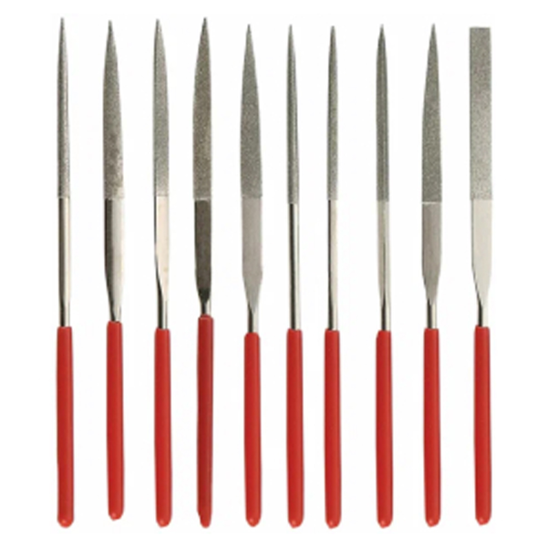 Набор MATRIX надфилей алмазных, 140х50х3, 10 шт.