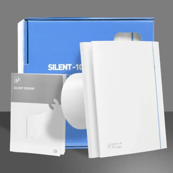 Вентилятор Soler palau silent-100 cz matt white design-4c (220-240v 50hz) RE