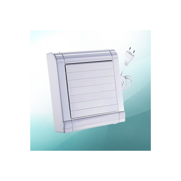 Вентилятор настенный SUNKAR 100 SC вытяжной; с выключателем, вилкой и жалюзи