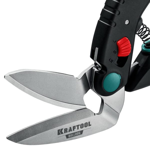 Ножницы KRAFTOOL многофункциональные прямые технические  BULLDOG, 250 мм, (23203)