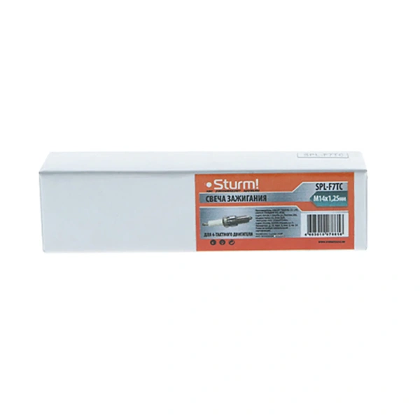 Свеча зажигания Sturm! SPL-F7TC для 4-тактного двигателя, M14*1,25, шестигранник 21