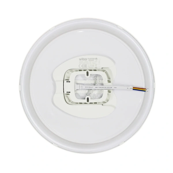 Светильник светодиодный, потолочный, ультратонкий VT/PLAFOND/36W/6500K/φ370*H55/WHITE/LED CEI. LAMP/