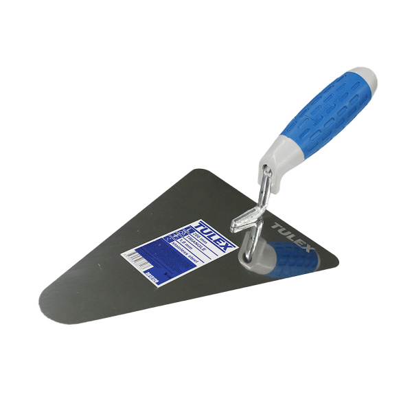 Кельма штукатурная TULEX "TRIANGLE" 3013120 нержавеющее полотно, двухкомпонентная рукоятка, 200мм