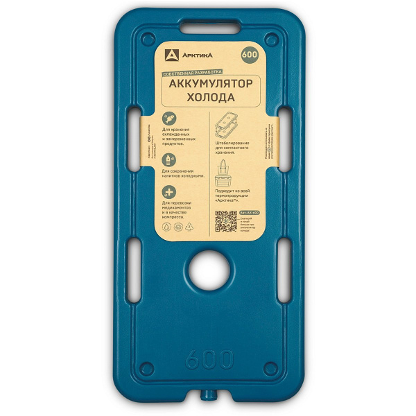 Аккумулятор холода и тепла Арктика 0,6 л АХ-600