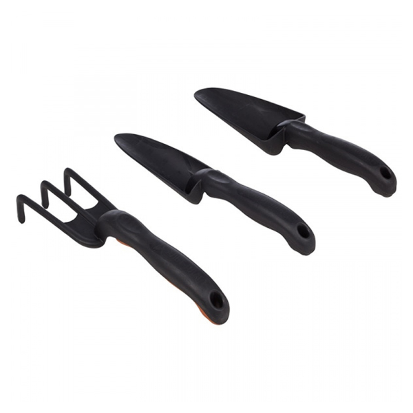 Набор садовый 3 предмета Агроном Премиум №2 (совок широкий, совок узкий, рыхлитель) АП 136