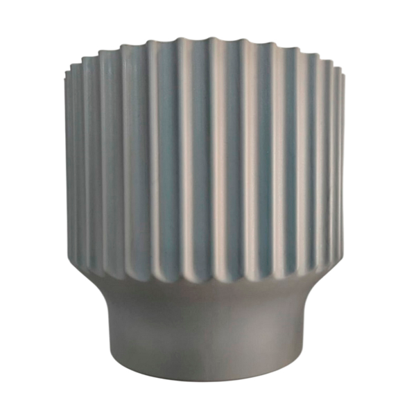 Горшок пластиковый с вкладкой, Аркада серый муссон д. 17 н.15,5 2,85 л АР17-70