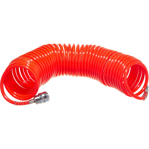 Шланг Matrix спиральный воздушный с быстросъемными соединениями 10м