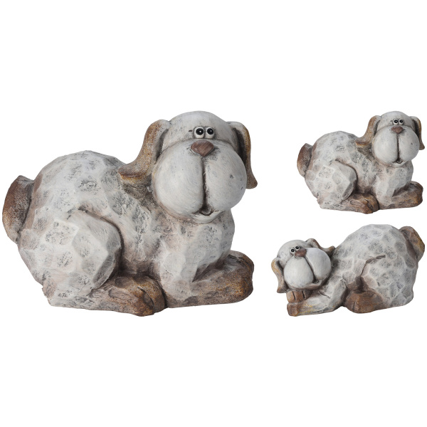 Фигура садовая Пес 2 вида в ассорт. 095752330 К