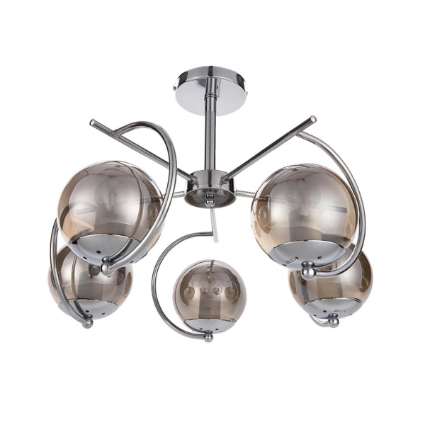 Люстра "Каскад" 151115 хром 5/Е27/60вт К007462