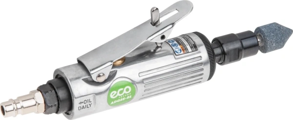 Пневмошлифмашина прямая ECO ADG25-01 с набором шарошек