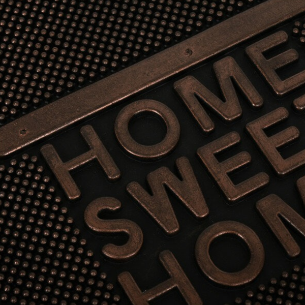 Коврик придверный 45*75 см, медь, "Ключ"  VORTEX /10