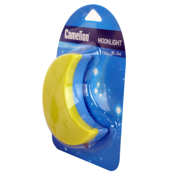 Ночник Camelion NL-244 "Месяц" (LED ночник с выкл, 220В) Ночник Camelion NL-244 "Месяц" (LED ночник с выкл, 220В)