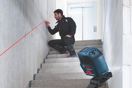 Нивелир BOSCH лазерный линейный (построитель плоскостей)GLL 2-10 Prof.