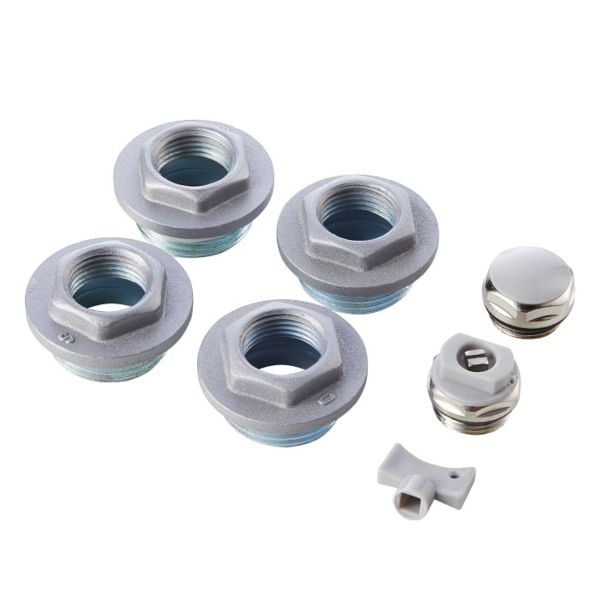 Набор присоединительный Royal Thermo 1/2" silver (Новый) Набор присоединительный Royal Thermo 1/2" silver (Новый)