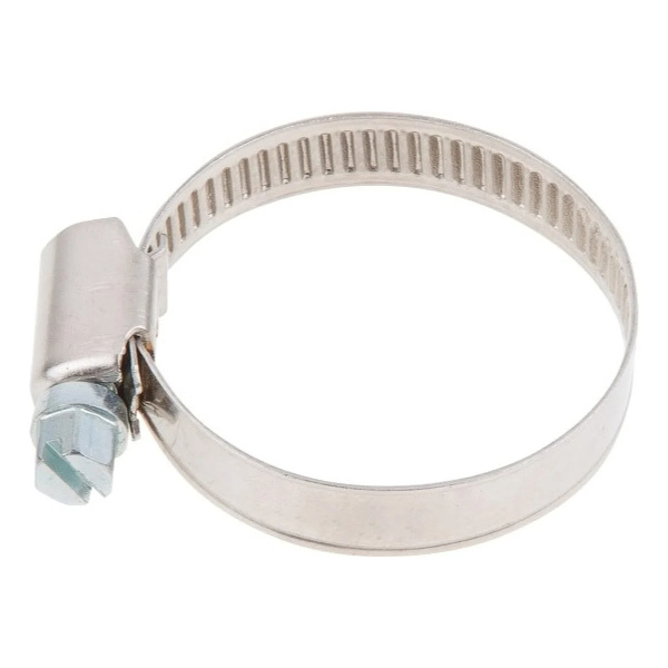 Хомут червячный 16-27 мм, нерж.сталь (W2), DIN 3017 (5 шт в зип-локе) STARFIX