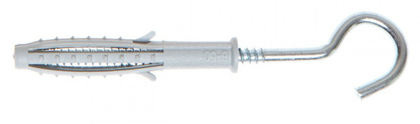 Дюбель с С-образным крючком 10х50 мм (2 шт в зип-локе) STARFIX