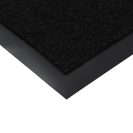Коврик влаговпитывающий, ребристый “TRIP” 120*150 см "VORTEX", чёрный / 6