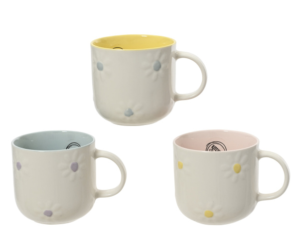 Кружка Hello Sunshine Daisy 3 цв в ассоорт 8,8х9 см 872299