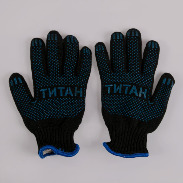 Перчатки ХБ с ПВХ 2-х слойный (зима)