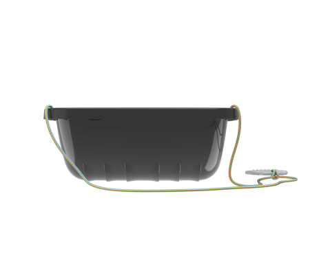 Сани-волокуши универсальные «Полярник» с веревкой и ручкой (80*50*18см)