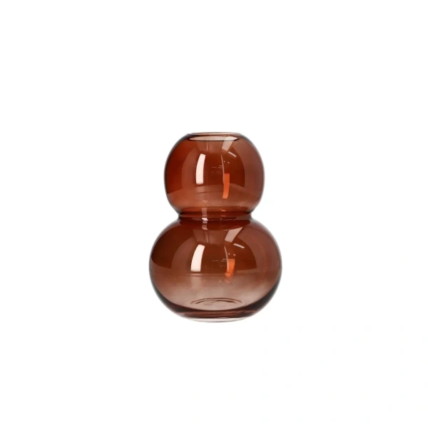 Ваза стеклянная Danny Home 6х19х14см color box