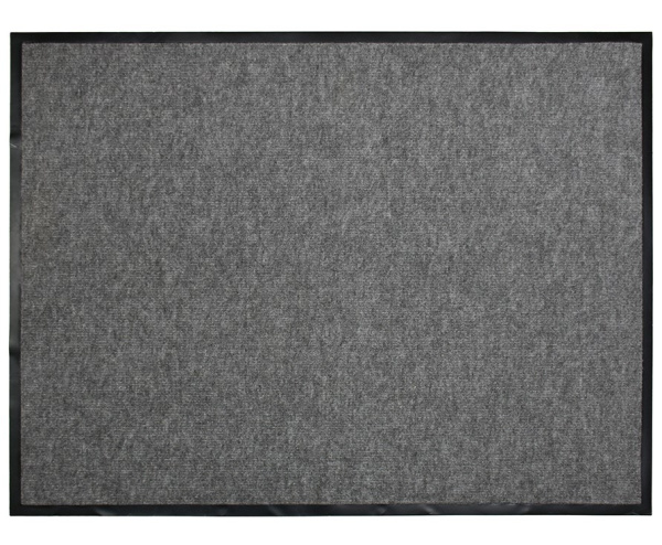 Коврик влаговпитывающий, ребристый “TRIP” 120*150 см "VORTEX", серый / 6