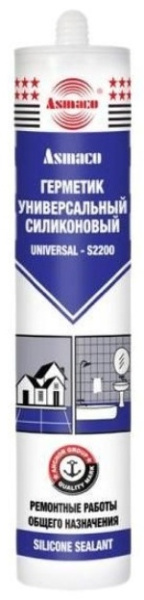 Силиконовый герметик общего назначения Asmaco S2200 Прозрачный