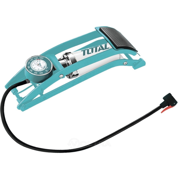 Насос "ТОТАL"  ножной, давление 120 бар. TMPP5511