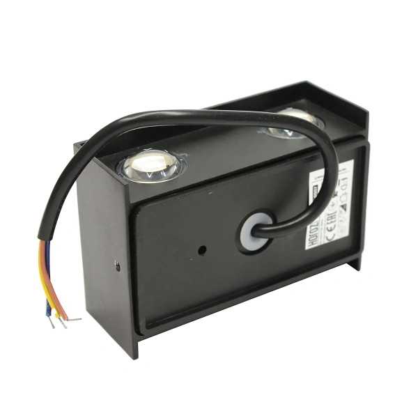 Садовый светильник   LED 076-042-0007  7W  4200K 85-265V черный /TWIST-7 Степень защиты IP65