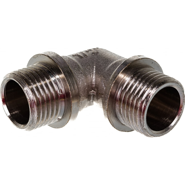 Угольник, наружная/наружная резьба 1/2"х90°, РТП